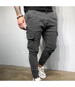 Men Tactical Pants Casual Joggers Sport Trousers Loose Comfortable Multi  Pocket Pants Outdoor Hiking