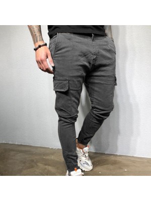 Men Tactical Pants Casual Joggers Sport Trousers Loose Comfortable Multi  Pocket Pants Outdoor Hiking