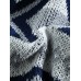 Mens Tribal Pattern Knitted Baseball Collar Vintage Sweater Cardigans