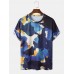 Men Camo Hem Cuff Graceful Leisure All Matched T  Shirts